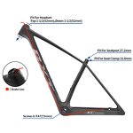 Mountain Bike Frame Manufacturer - OEM 2025 T1000 Carbon 29er UDH Boost Internal