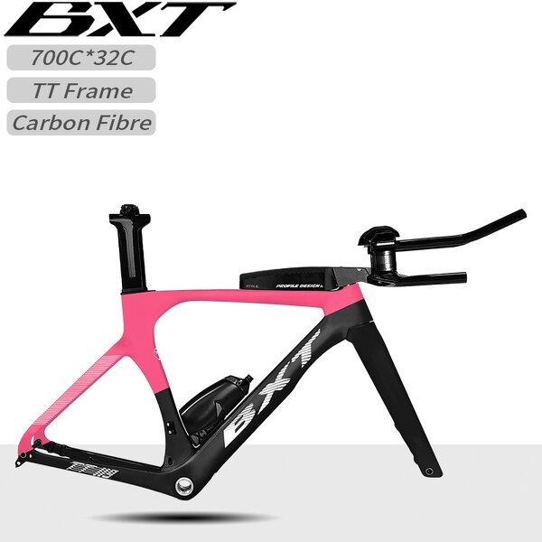TT Bike Frame Set Manufacturer - OEM Carbon 70032C with TT Handlebar Storage