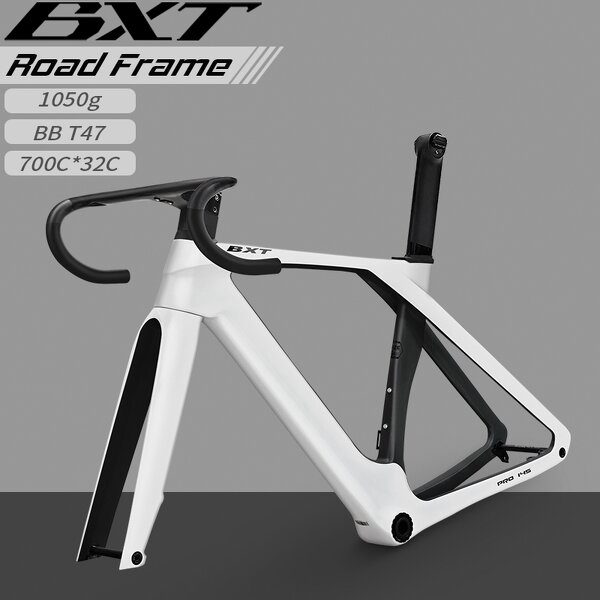 Road Frame Manufacturer - OEM PRO-145 Aero Carbon Di2 T47 Disc Brake Frameset