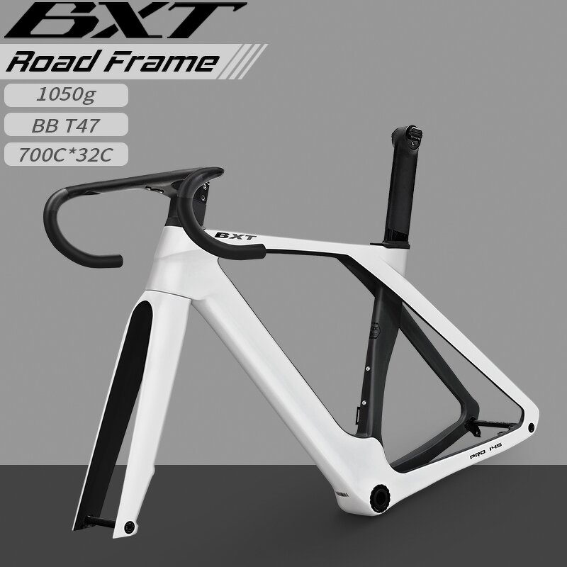 Road Frame Manufacturer - OEM PRO-145 Aero Carbon Di2 T47 Disc Brake Frameset