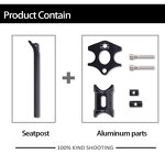 Full Carbon Seatpost Manufacturer - OEM Lightweight 3K 27.2/31.6350/400mm