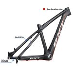 MTB Frame Manufacturer - OEM 26er Carbon Kids Bike Frame 14inch Disc Brake
