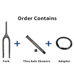 MTB Fork Manufacturer - OEM 2025 Carbon 27.5er Rigid Disc Thru Axle Fork