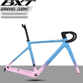 Gravel Frame Manufacturer - OEM Carbon Disc 700C/27.5 Fully Hidden MTB Frame
