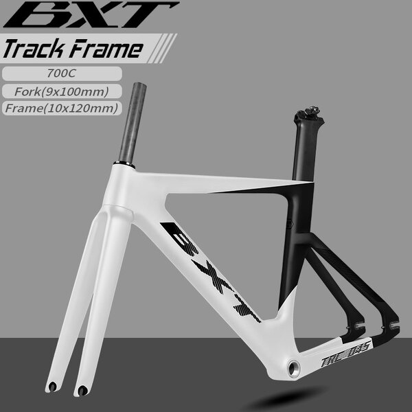 Track Bike Frame Manufacturer - OEM Carbon T800 700C28C BSA Fixed Gear Frame