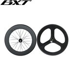 Road Bike Wheelset Manufacturer - OEM 700c Carbon Disc Brake 3 Spoke Wheels