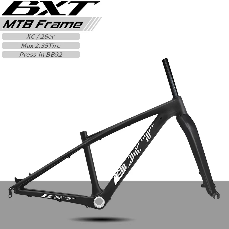 MTB Frame Manufacturer - OEM 26er Carbon Kids Bike Frame 14inch Disc Brake