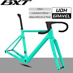 Gravel Bike Frame Manufacturer - OEM 700C45C BSA UDH Full Hidden Line Frame
