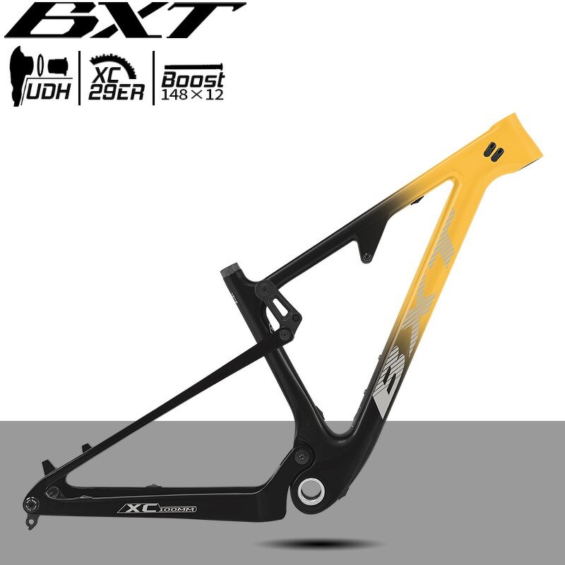 Full Suspension MTB Frame Manufacturer - OEM 29er Boost 148mm Dual Suspension