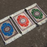 Islamic Prayer Rug Supplier - Foldable Anti-Slip Floral Design