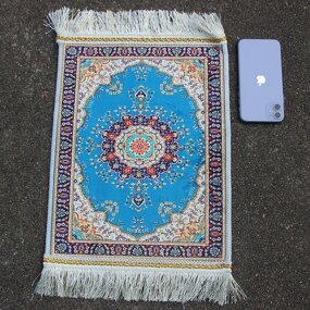 Prayer Carpet Manufacturer - Enhanced Cushioning Ice Silk Design