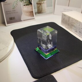 Crystal Glass Candlestick Manufacturer - Handmade Moon Design