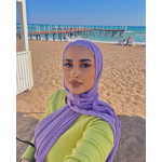 Islamic Headscarf Manufacturer - OEM Pearl Chiffon Shawl Wholesale