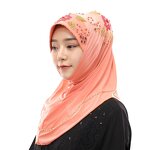 Muslim Headscarf Factory - OEM Handmade Beaded Pullover Scarf