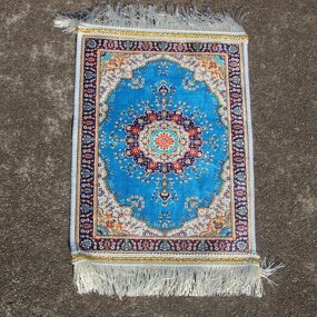 Muslim Prayer Mat Supplier - Custom Embroidery Non-slip Coaster