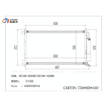 Auto AC Condenser Manufacturer - OEM for Nissan Tiida