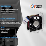 Universal Fridge Evaporator Fan Factory - 13.6V Replacement Parts