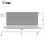 Universal AC Condenser Factory - For Automotive A/C Systems