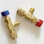 Refrigerant Charging Safety Valve Factory - 1/4'' Copper Adapter Manual Tool