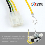 Refrigerator Condenser Fan Motor Manufacturer - 115V 8W Evaporator Assembly