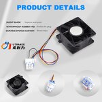 Universal Fridge Evaporator Fan Factory - 13.6V Replacement Parts
