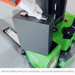 Self Load Pallet Truck Factory - 1000kg Full Electric Stacker