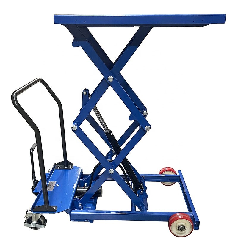 Portable Scissor Lift Manufacturer - 2 Ton 1000kg Manual Lift Cart