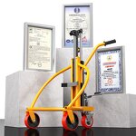 Oil Drum Truck Factory - 350kg 3-wheel Hydraulic Eagle Clamp