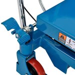 Portable Scissor Lift Manufacturer - 2 Ton 1000kg Manual Lift Cart