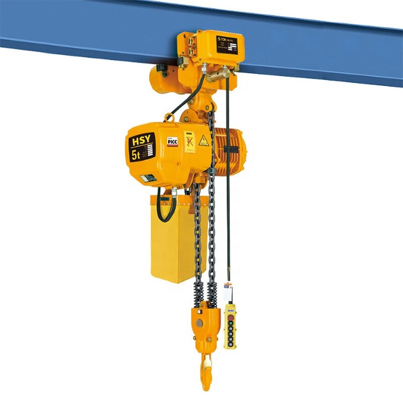 Electric Chain Hoist Factory - 1-2 Ton Hitachi Type with Hook