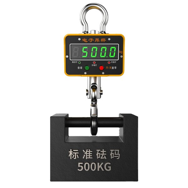 Digital Hanging Scale Supplier - 500-2000kg Crane Hook Scale