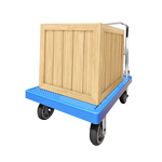 Folding Hand Cart Factory - Cargo Platform Trolley for Goods