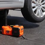 Electric Car Jack Factory - 5 Ton 12V Hydraulic 3 in 1 Kit
