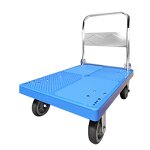 Folding Hand Cart Factory - Cargo Platform Trolley for Goods
