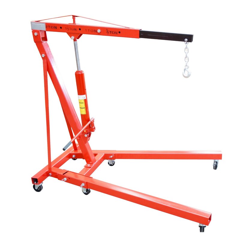 Hydraulic Workshop Crane Supplier - 1-3 Ton Portable Engine Hoist
