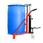 Drum Dolly Manufacturer - 20-55gal Adjustable Barrel Caddy Trolley