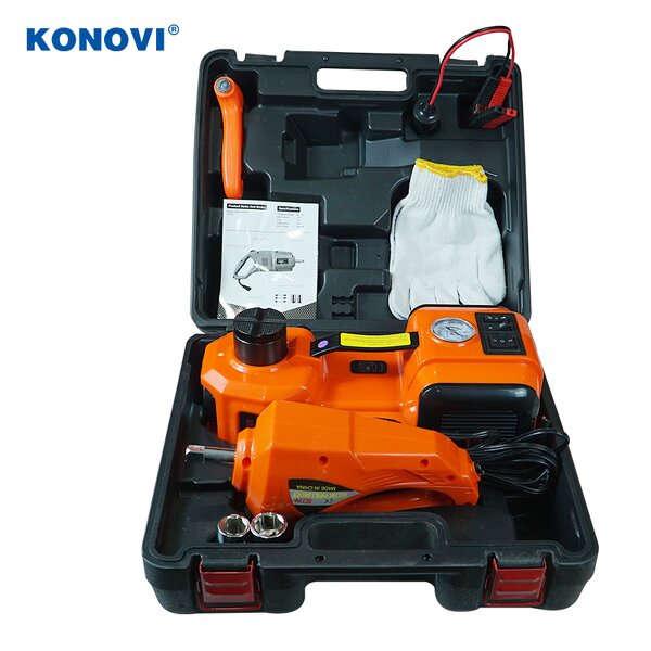Electric Car Jack Supplier - Kit with Inflator and Lifting