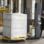 Pallet Film Wrapping Machine Manufacturer - AC Motor 1650mm Pre-stretch