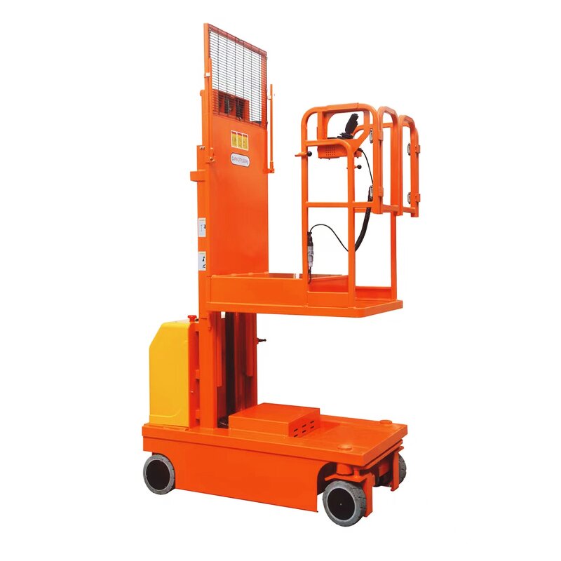Electric Order Picker Factory - 300kg 2.7 to 4.5m Man up Lift Platform
