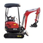 Mini Crawler Excavator Manufacturer - 1.8 Ton Kubota Engine Hydraulic