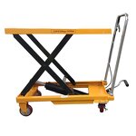 Hand Scissor Lift Table Factory - 300kg 815*500*50mm New Design
