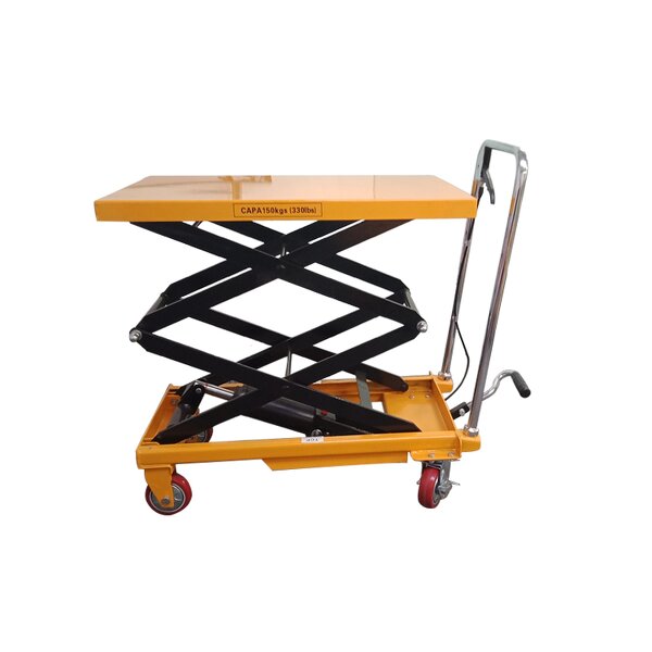 Mobile Scissor Table Factory - 150kg Hydraulic Lift Equipment