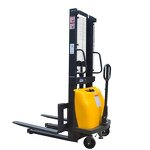 Semi Electric Stacker Factory - 1.5 Ton Mini Light Weight Pallet Stacker