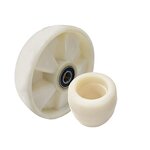 Forklift Front Wheel Manufacturer - 200*50mm Nylon Wheel Attachment