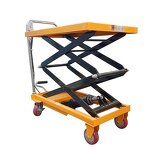 Scissor Lift Table Trolley Factory - 300kg Lifting Work Platform