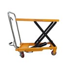 Hand Scissor Lift Table Factory - 300kg 815*500*50mm New Design
