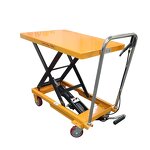 Mini Hand Lifting Table Factory - 500kg Double Scissor for Sale