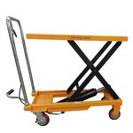 Motorcycle Lift Table Factory - Scissor Lifting Table Manual Forklift