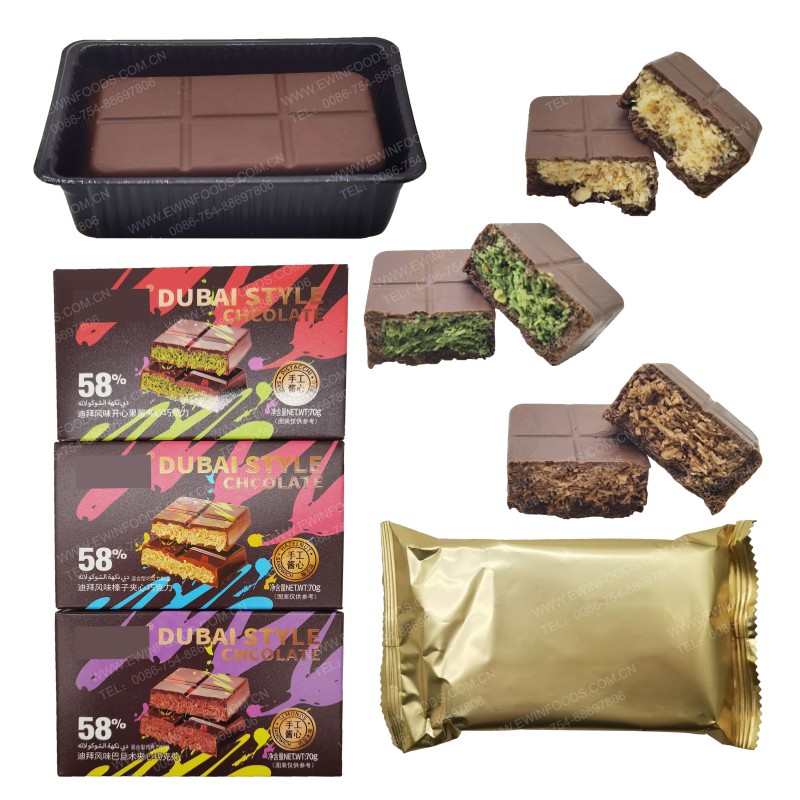 Pistachio Chocolate - OEM Handmade Crunchy Candy Manufacturer