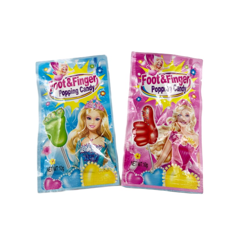 Neon Alien Lollipop - OEM Fruity Coated Candy Bags